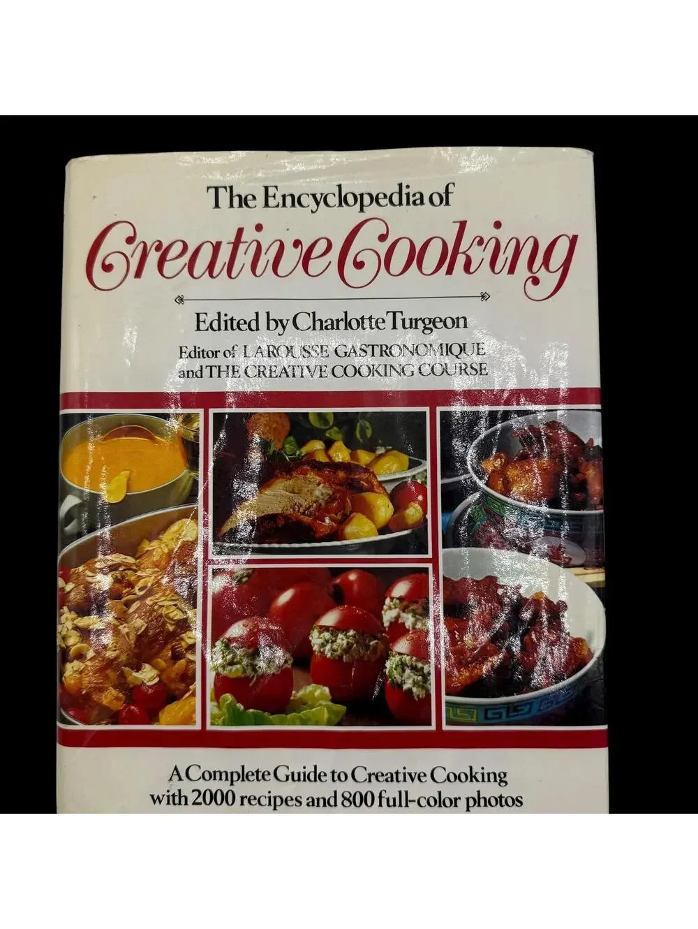 Vintage 1980s  Cookbook, The Encyclopedia of Creative Cooking, Charlotte Turgeon
